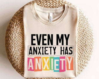 Sogar meine Angst hat Angst SVG, wahrscheinlich ängstlich SVG, lustige psychische Gesundheit SVG, psychische Gesundheit Bewusstsein SVG, lustige sarkastische Datei geschnitten