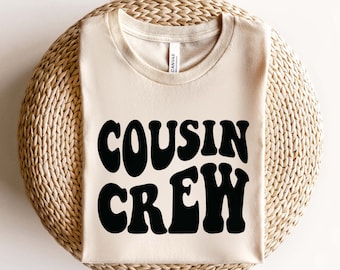 Cousin Crew SVG PNG, Cousins Shirt Svg, Family Reunion Svg, New To The Cousin Crew Svg, Cousin Team Svg, Best Cousin Svg Cut File For Cricut