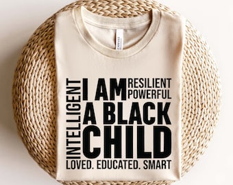 Soy un niño negro SVG PNG, mes de la historia negra Svg, niña negra Svg, niño negro Svg, hombre negro Svg, mujer negra Svg, afroamericano Svg