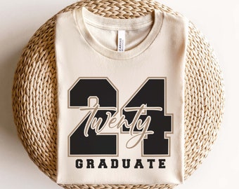 Twenty 24 Graduate Svg, 2024 Graduate Svg, Senior 2024 Svg, 2024 Graduation Gift Svg, Class Of 2024 Svg, Svg Cut Files For Cricut