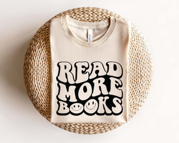 Read More Books SVG PNG, Bookworm Svg, Book Reading Svg, Book Lover Svg, Reading Books Svg, Trendy Books Svg Cut File For Cricut