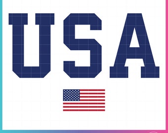 USA Svg Png, America Svg, 4th Of July Svg, Patriotic Flag Svg, Independence Day Svg