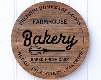 Farmhouse Bakery Sign Making Svg, Farmhouse Kitchen Svg, Farmhouse Sign Svg, Bakery Sign Svg Cut Files For Cricut And Cameo Silhouette