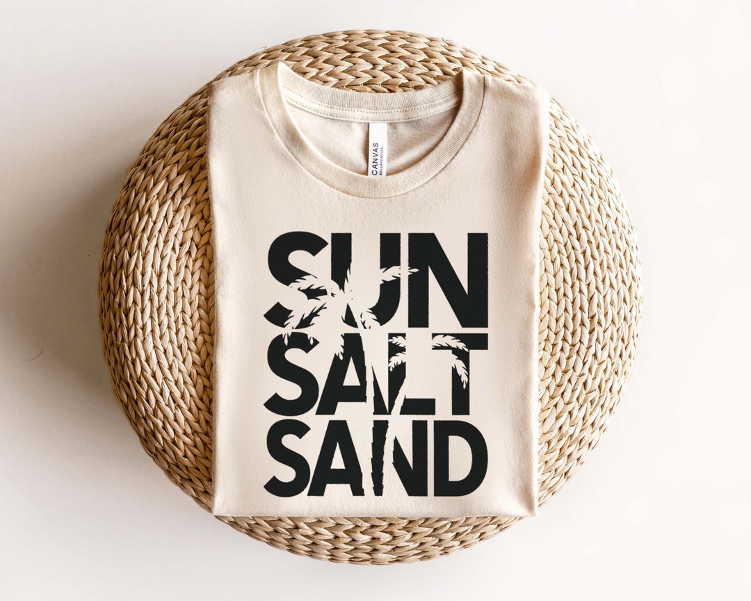 Sun Salt Sand Svg Png Beach Svg Vacation Svg Summer Vibes - Etsy