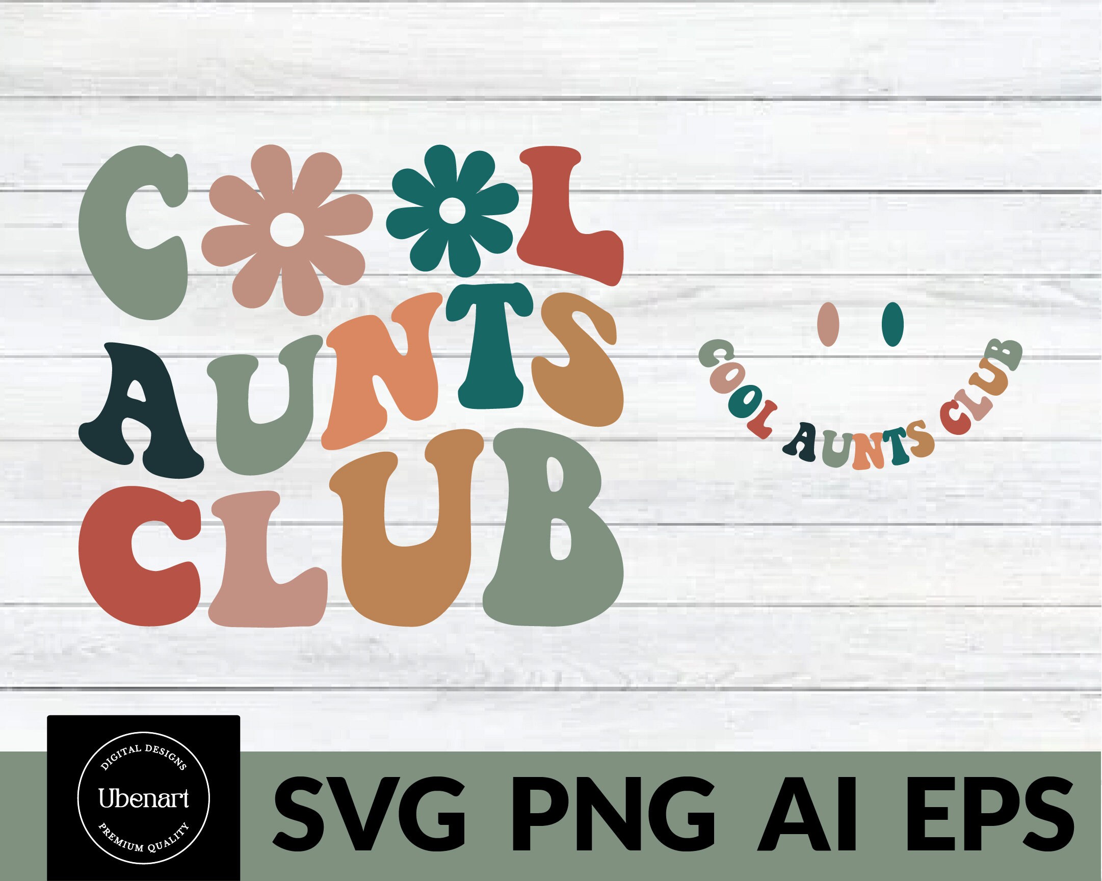 Cool Aunts Club SVG PNG Aunts Svg Aunt to Be Svg Aunts - Etsy