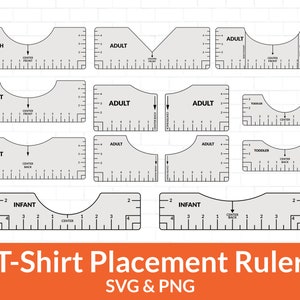 T-shirt Alignment Tool Svg , Tshirt Ruler Svg, T-shirt Alignment Tool Svg,  Centering Tool Template, Shirt Placement Guide, Cricut Design Svg 