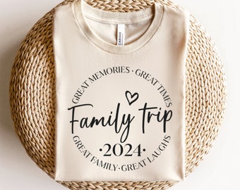 Voyage en famille 2024 SVG PNG, Vacances en famille 2024 SVG, Été 2024 SVG, Vacances en famille SVG, Vacances 2024 SVG, Fichiers coupés en famille SVG pour Cricut