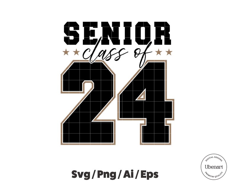 Class Of 2024 Senior Svg Graduation Svg Senior 2024 Svg Png 2024 