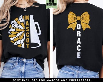 Cheer Team Template Svg, Cheer Team Shirt Svg, Mascot Cheer Mascot Svg, Cheer Mom Svg Png, Cheerleader Svg Png, Cheerleading Svg Png