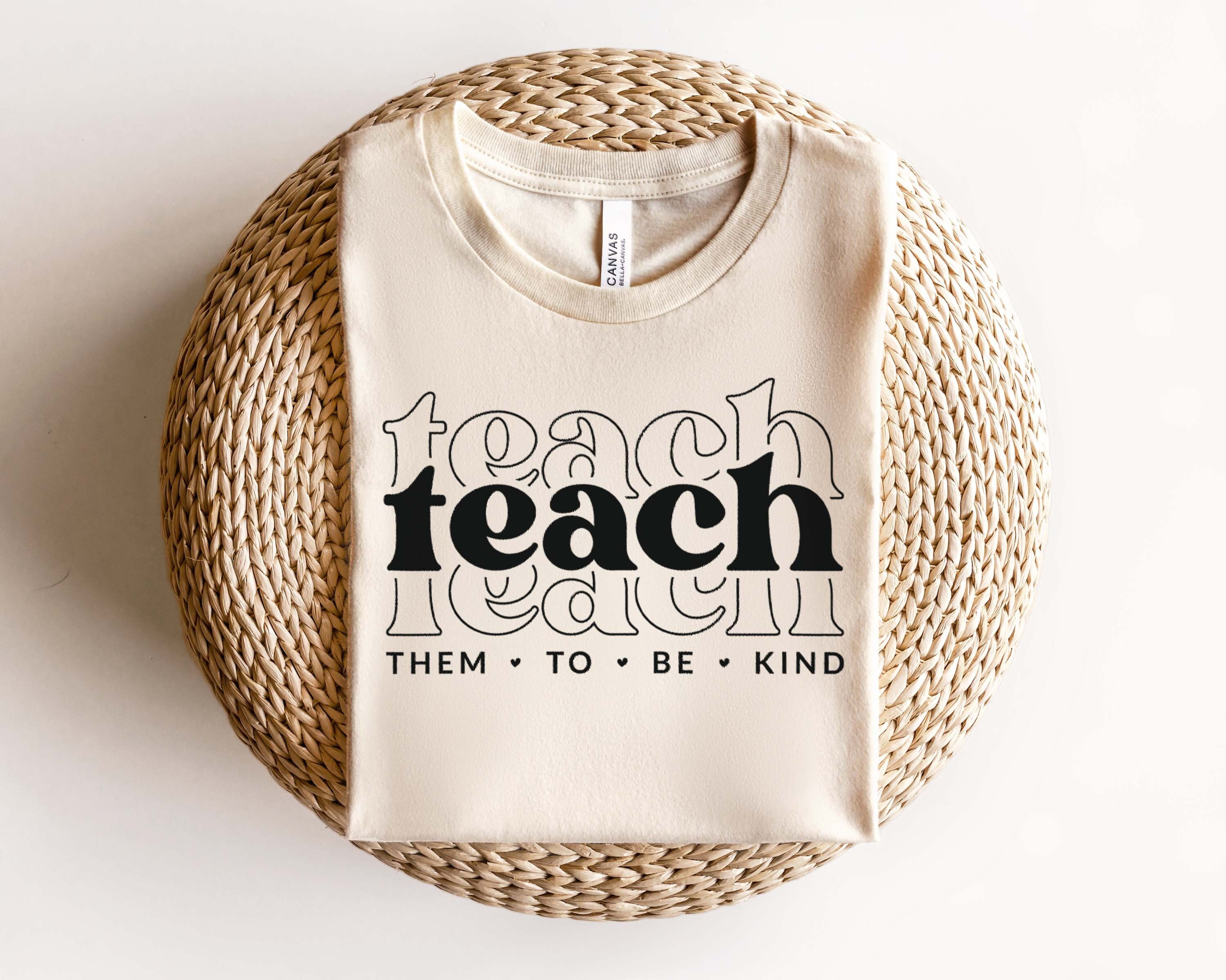 Teah Favorite Teach Them to Be Kind SVG PNG, Teacher Gift Svg, Best Teacher Svg ...