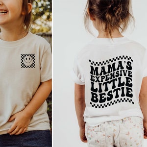 Mama's dure kleine bestie SVG PNG, besties SVG, beste vrienden SVG, mama en ik SVG, grappige peuter SVG, Pocket en terug SVG cut-bestand