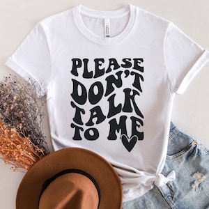 S’il vous plaît ne me parlez pas SVG PNG, Moody Svg, Girl Shirt Svg, Funny Teen Svg, Introverti Svg, Not Today Svg, Funny Mom Svg, Sarcastic Mug Svg