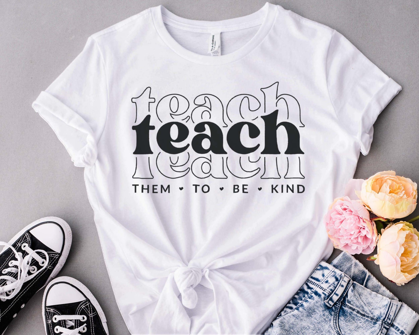 Teah Favorite Teach Them to Be Kind SVG PNG, Teacher Gift Svg, Best Teacher Svg ...