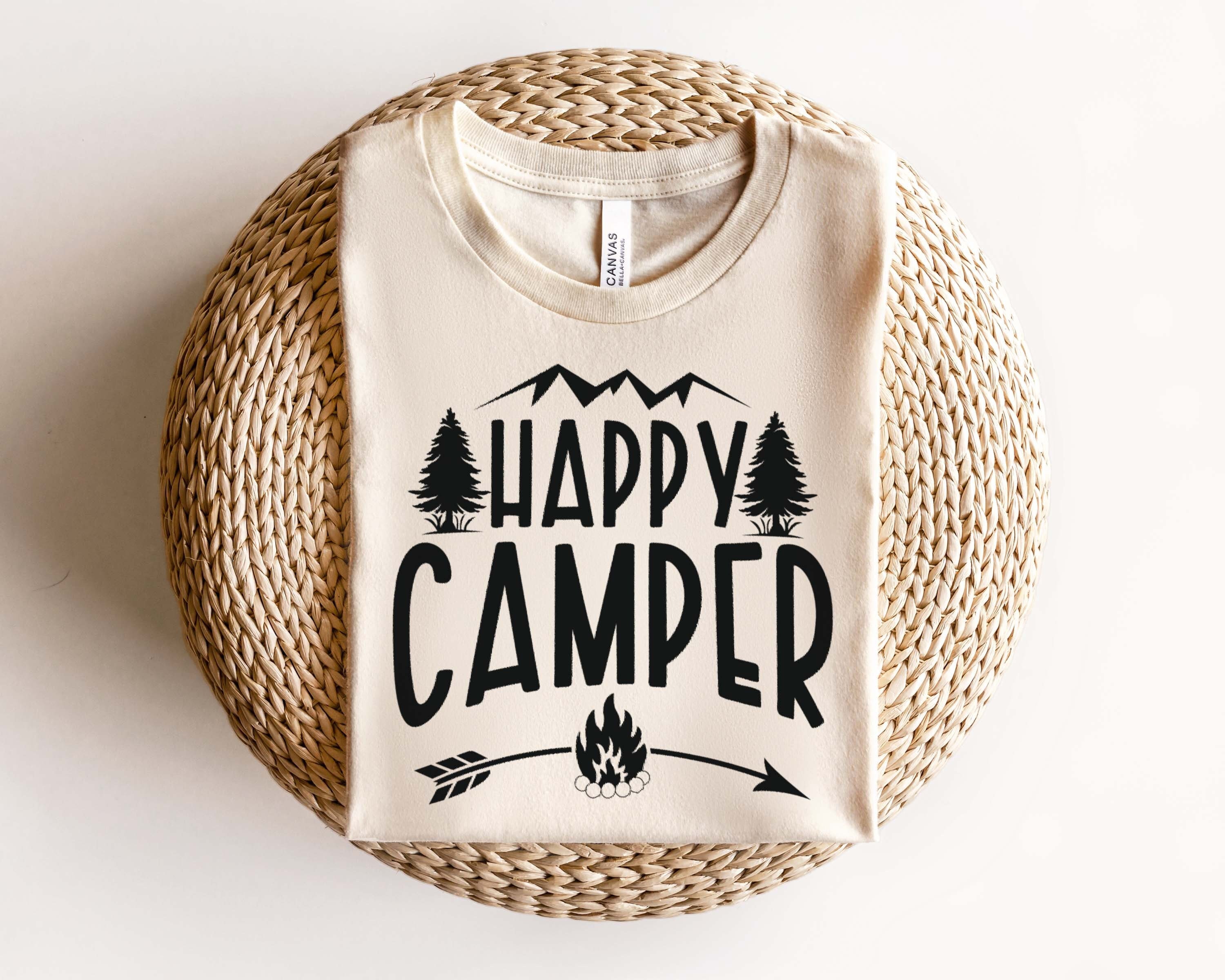Happy Camper SVG Camping Life Svg Adventure Svg Camp Life - Etsy