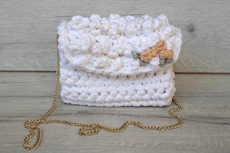 Bag O Day Crochet Crochet Bag Pattern Clutch Tutorial Etsy