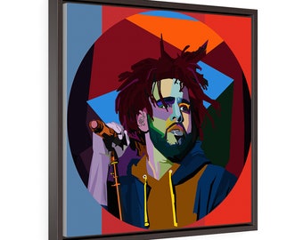 J Cole Painting Etsy