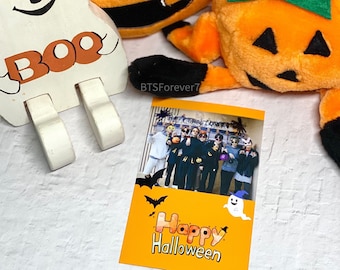 BTS Photo Halloween Card