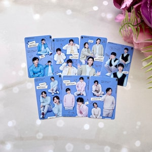 BTS 2023/2024 Bangtan verjaardag fotokaartenset (7 stuks)