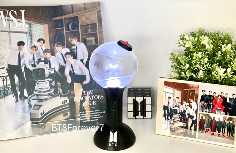 Bts Ver 3 Army Bomb Light Stick Display Stand Etsy