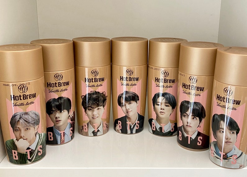 BTS Hot Brew Vanilla Latte | Etsy