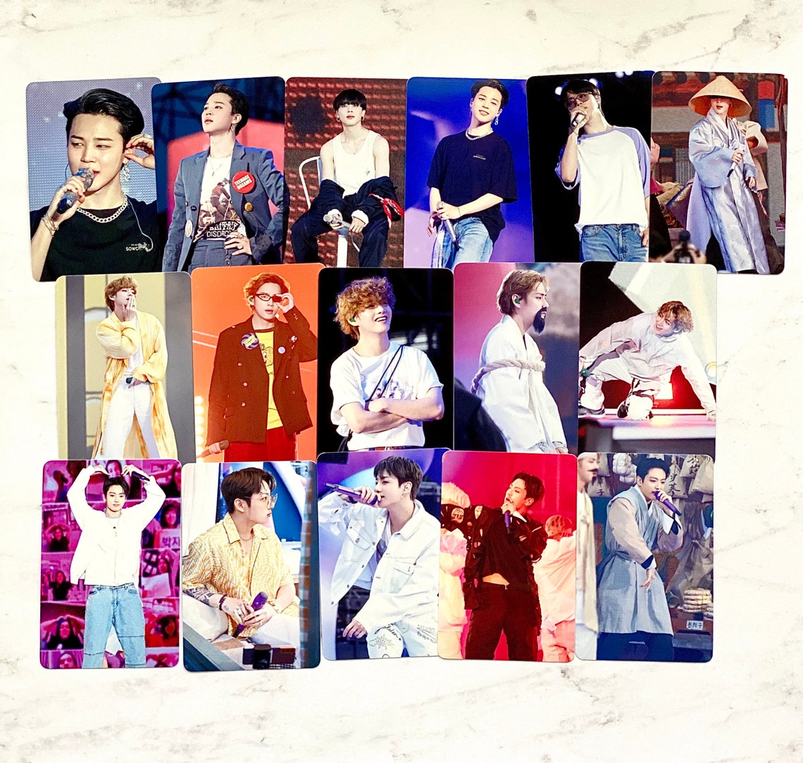 BTS 2021 SOWOOZOO Concert Photocards Set Etsy