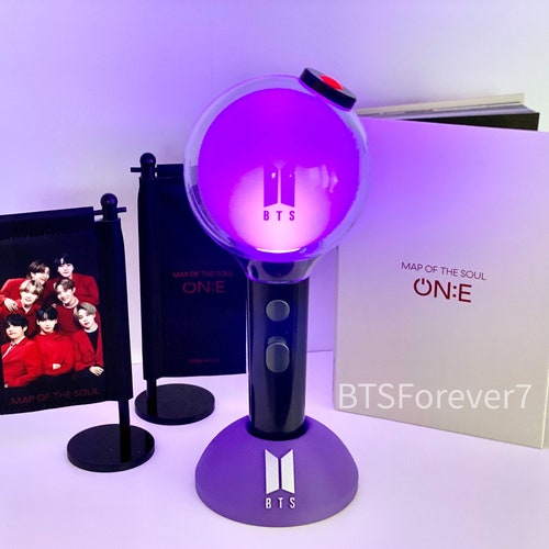 Special Edition ARMY Bomb BTS Light Stick Display Stand Etsy