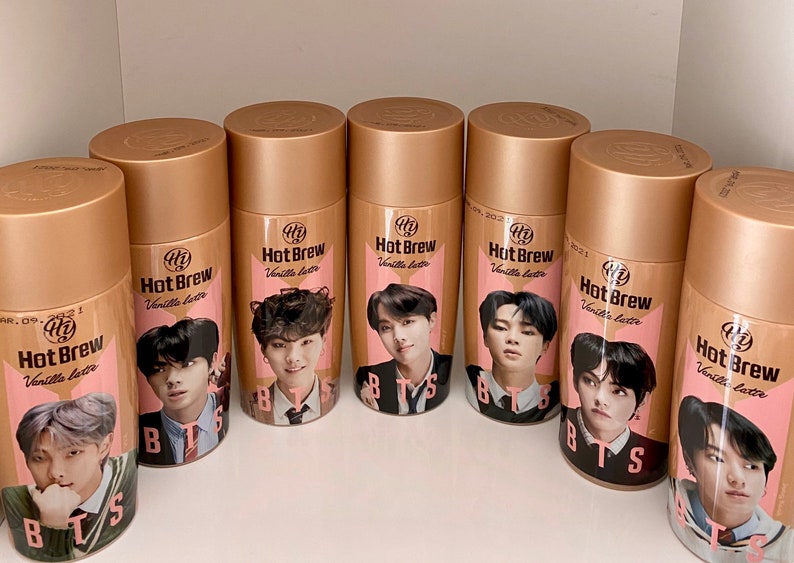 BTS Hot Brew Vanilla Latte | Etsy