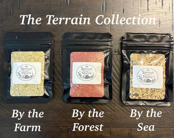 Hermit Crab Food - Terrain Collection - Sea, Farm, Forest Variety Pack