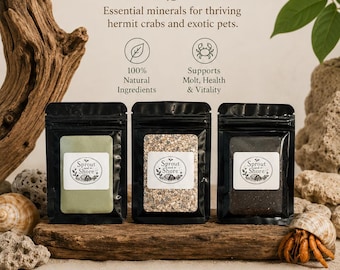 Hermit Crab - Foundations Mineral Three Pack