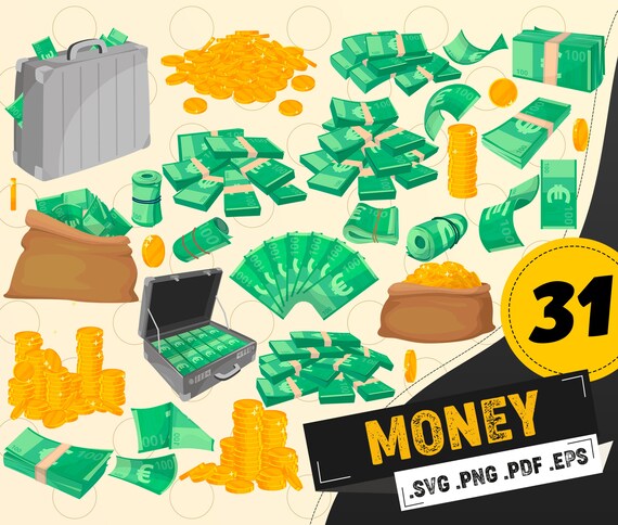Download Money Svgmoney Icon Svgcoin Svgdollar Svgdollar Sign Svg Etsy