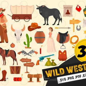 Download Clip Art Sheriff Badge Saloon Cowgirl Svg Western Clipart Cowboy Svg Horse And Saddle Cowboy Hat Western Svg Wild West Svg Instant Download Art Collectibles