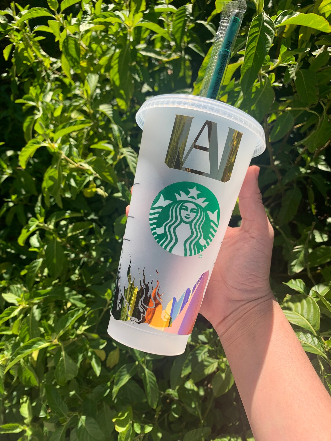 Anime Starbucks cup Etsy