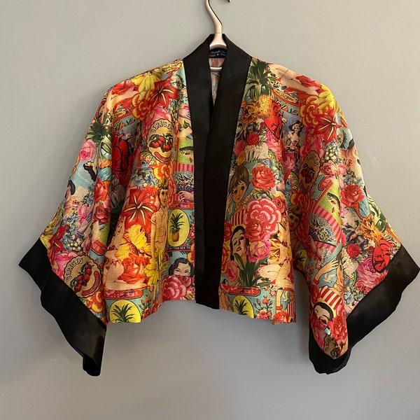 Kimono Style Boxy Jacket