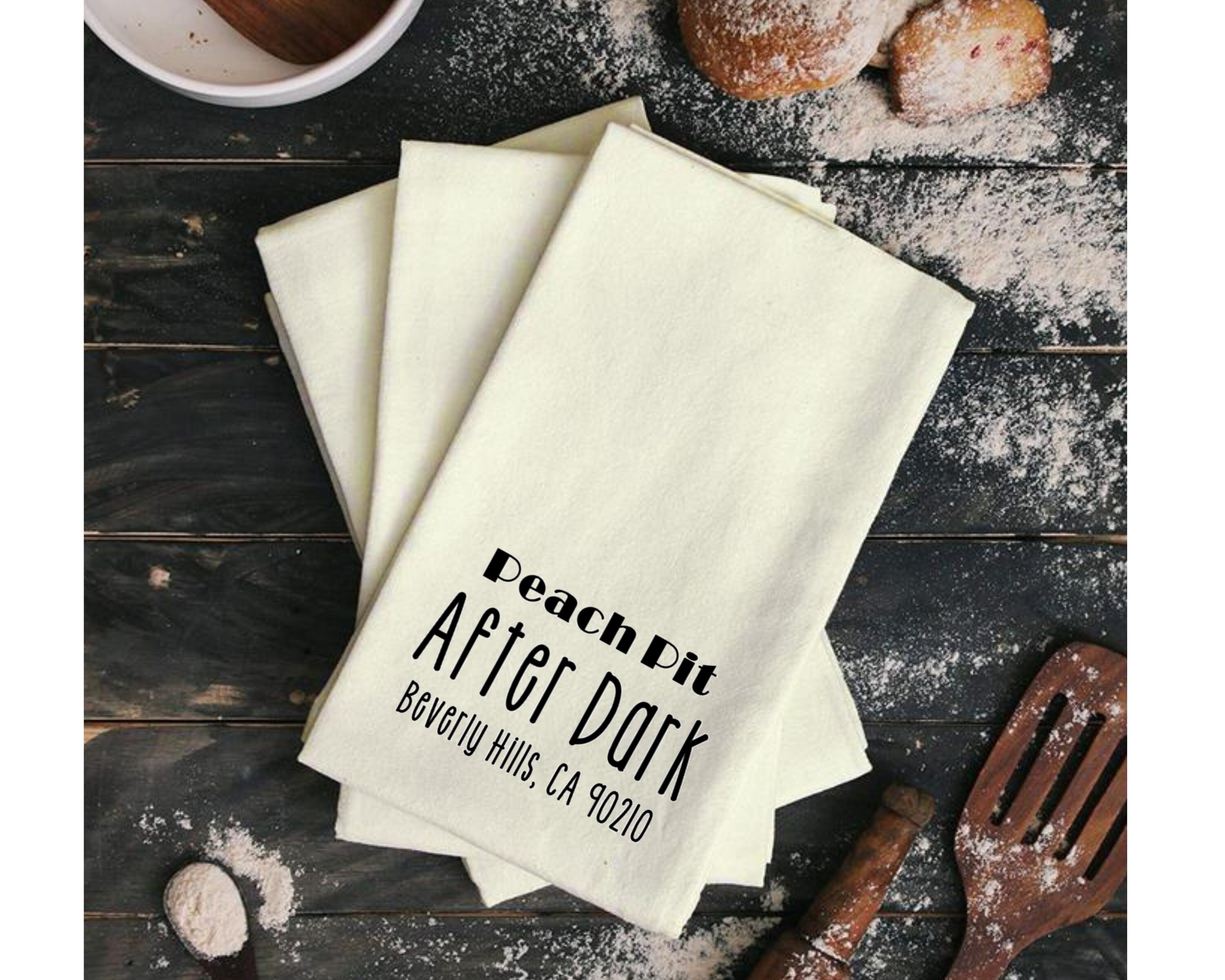Beverly Hills Peach Pit After Dark Dish Towel Etsy Beverly Hills Peach Pit After Dark Dish Towel Etsy