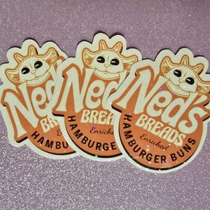 Ned Holographic Sticker