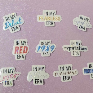 TS Eras Holographic Sticker Pack