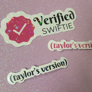 TS Swiftie Holographic Sticker