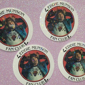 Eddie Fan Club Holographic Sticker