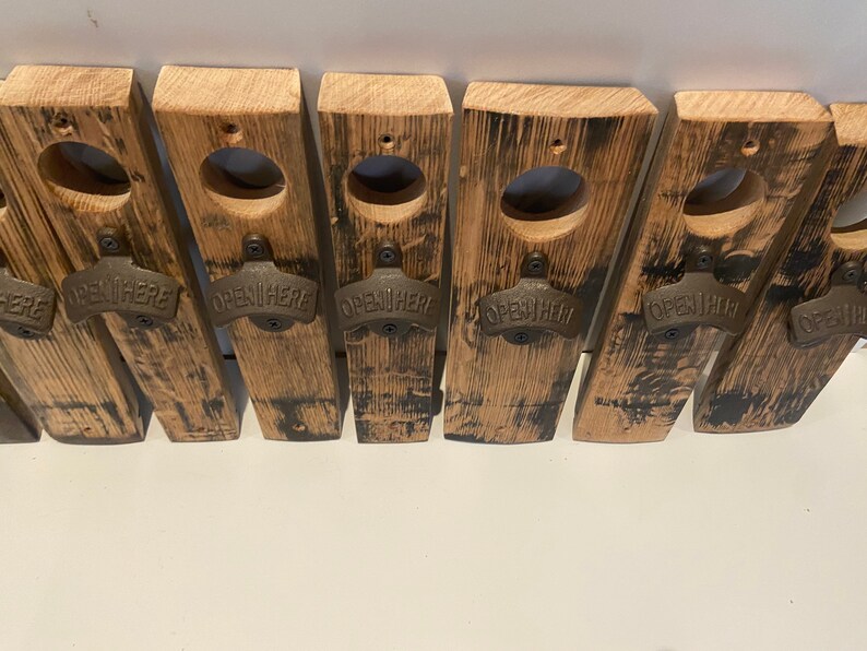 Whisky Barrel Stave Bottle Opener. Etsy