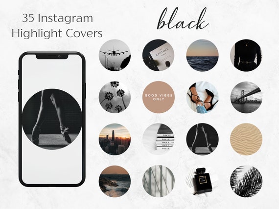 35 Instagram Highlights Covers Aesthetic Instagram icons | Etsy