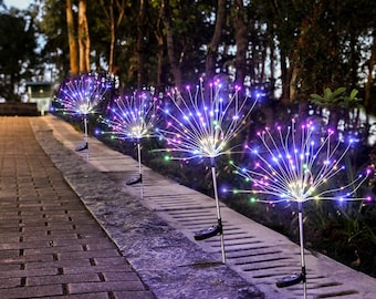 Multicolor, 2PCS Path Yard Balcony Solar Garden Lanterns 2 Pack Solar Mason lamp LED Hanging Lamp IP65 Waterproof Solar Lamp for Garden Fence Decoration,Christmas Decoration