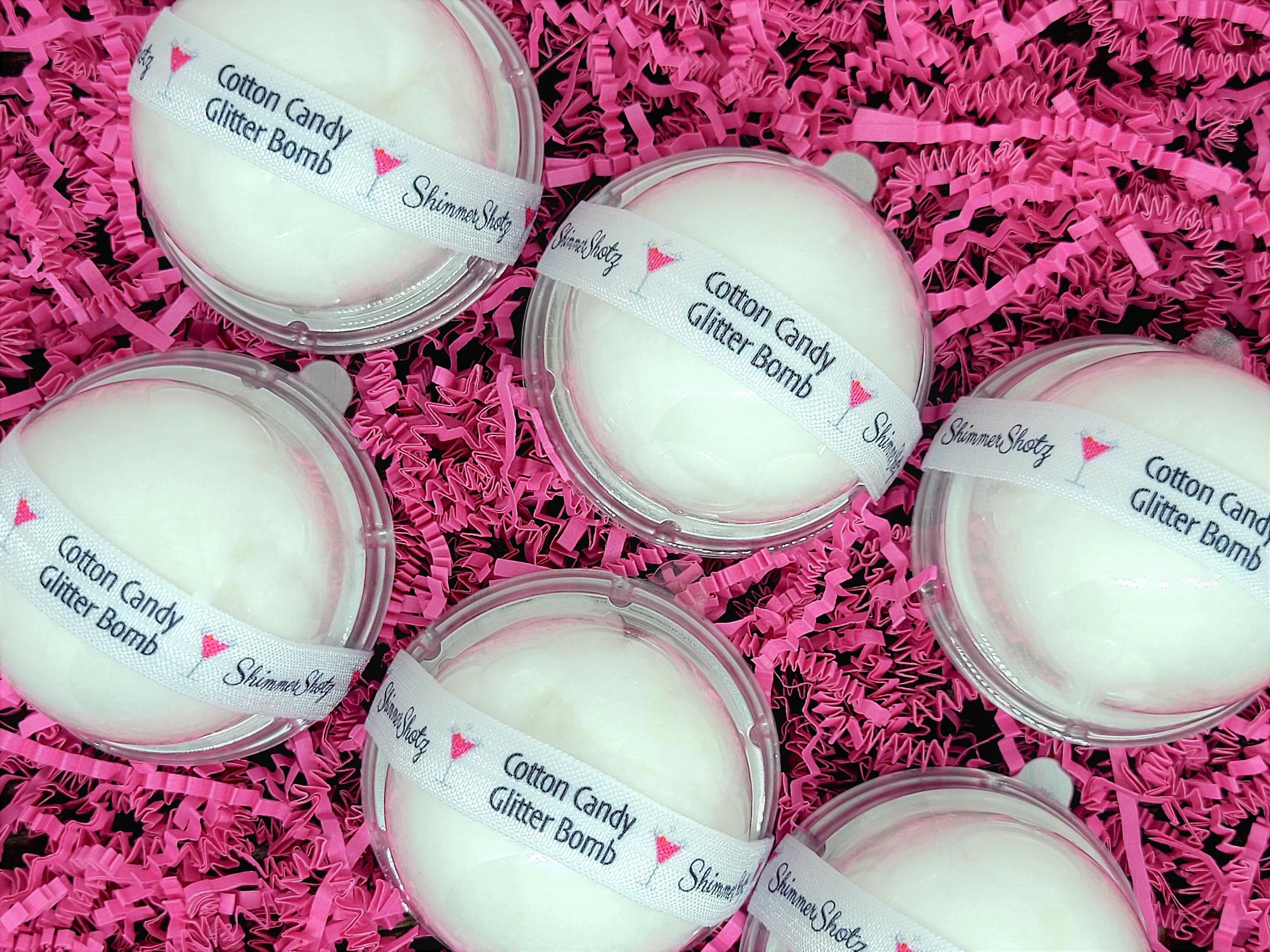 50 Bombs Cotton Candy Edible Glitter Bombschoose Your Etsy