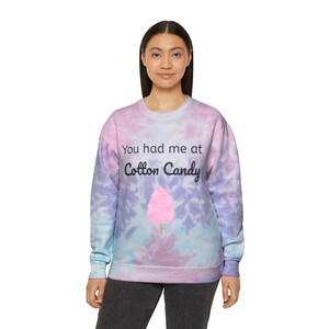 Tie Dye Cotton Candy Hoodie Etsy