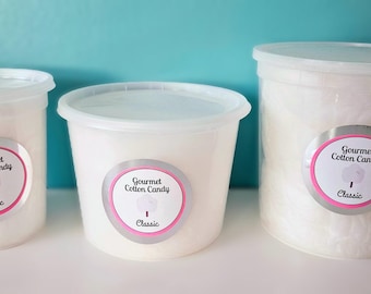 Dye-Free Gourmet Handspun Cotton Candy: 25+ Flavors to choose from!