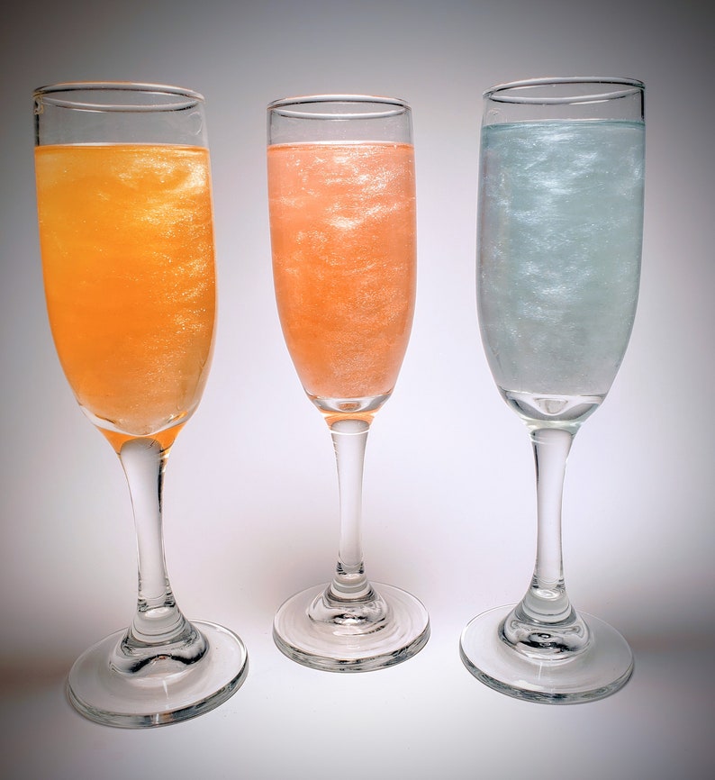 Edible Cocktail Glitter 3 Jar Celebration Set Gold Rush Etsy