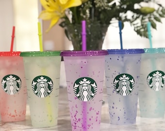 Starbucks Confetti Cup | 2021 Confetti Starbucks Cup | Color Changing Cup | Confetti Starbucks Cup 2021 | Gift for her |