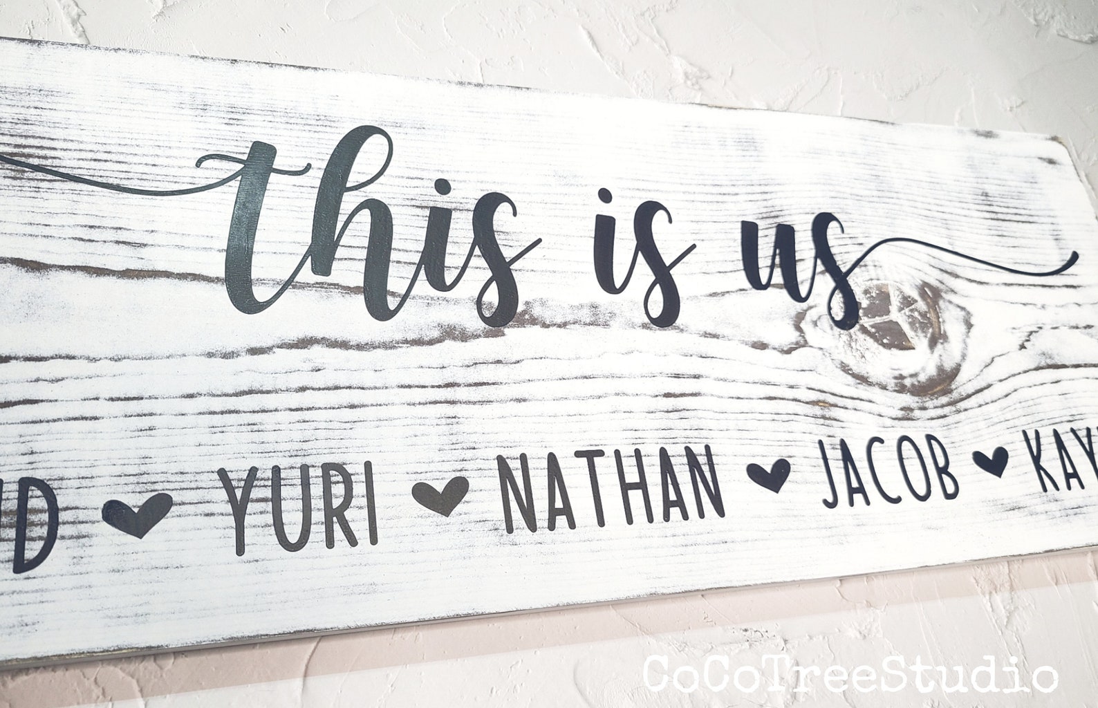 This is Us Wood Sign This is Us Signs This is Us Family Etsy