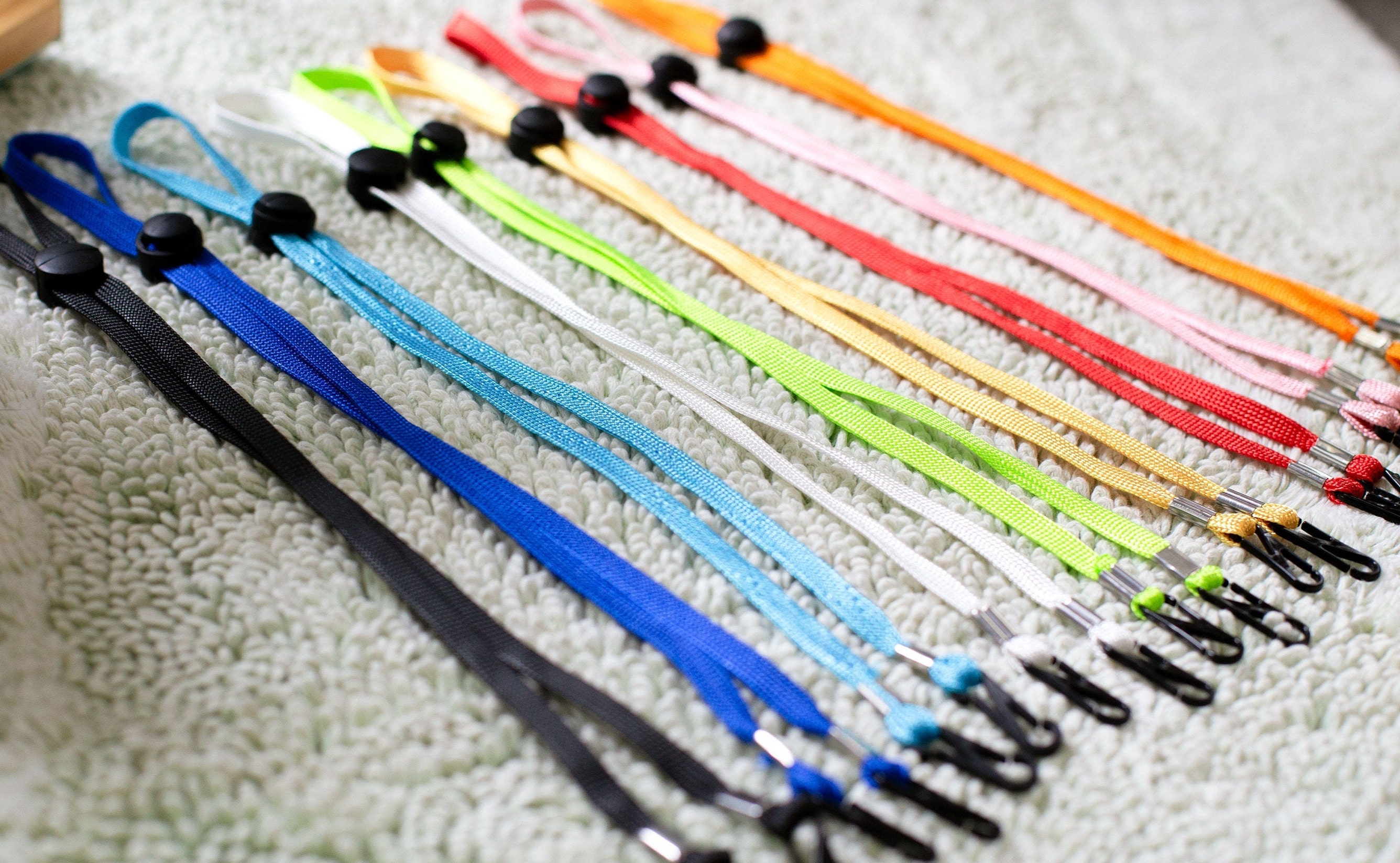 Mask Lanyard Adjustable Face Mask Lanyard Face Mask Etsy