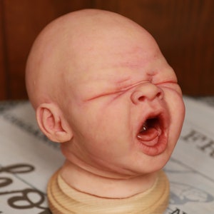 Silicone Cuddle Baby Head