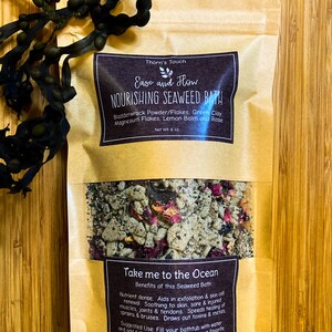 Seaweed, Magnesium, Clay Bath